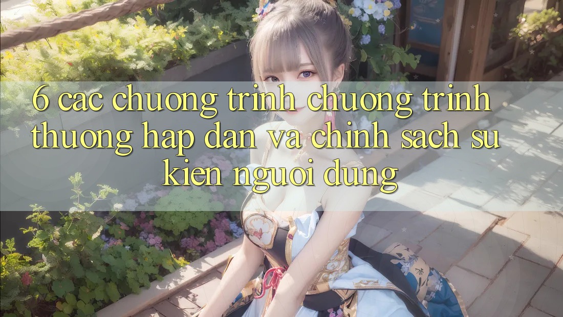 6. Các chương trình chương trình thưởng hấp dẫn và chính sách sự kiện người dùng