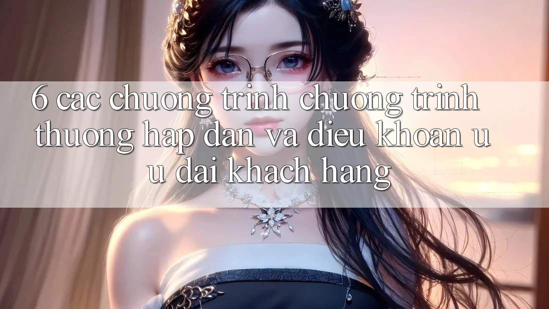 6. Các chương trình chương trình thưởng hấp dẫn và điều khoản ưu đãi khách hàng 6. Các chương trình chương trình thưởng hấp dẫn và điều khoản ưu đãi khách hàng
