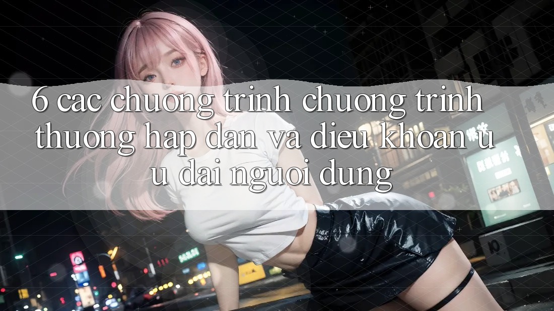 6. Các chương trình chương trình thưởng hấp dẫn và điều khoản ưu đãi người dùng