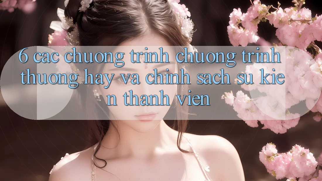 6. Các chương trình chương trình thưởng hay và chính sách sự kiện thành viên 6. Các chương trình chương trình thưởng hay và chính sách sự kiện thành viên