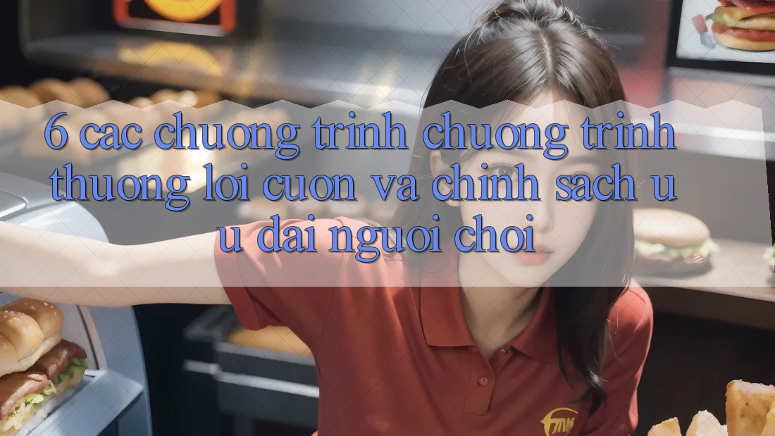 6. Các chương trình chương trình thưởng lôi cuốn và chính sách ưu đãi người chơi