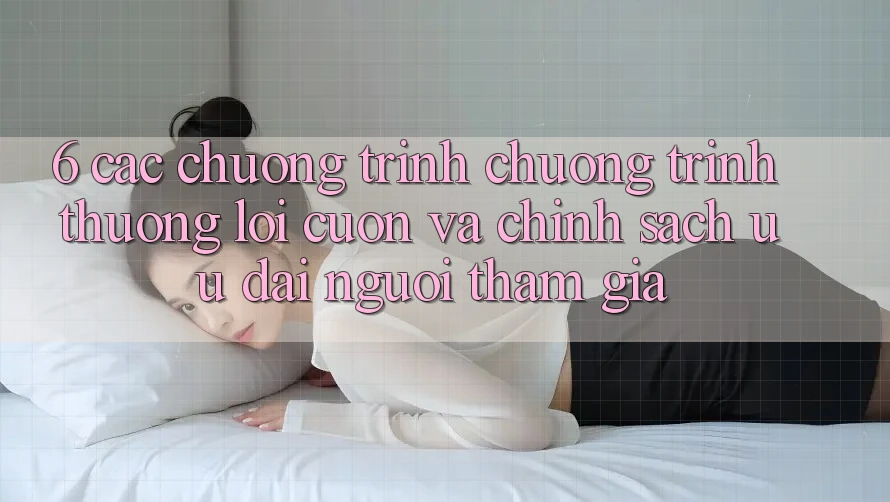 6. Các chương trình chương trình thưởng lôi cuốn và chính sách ưu đãi người tham gia