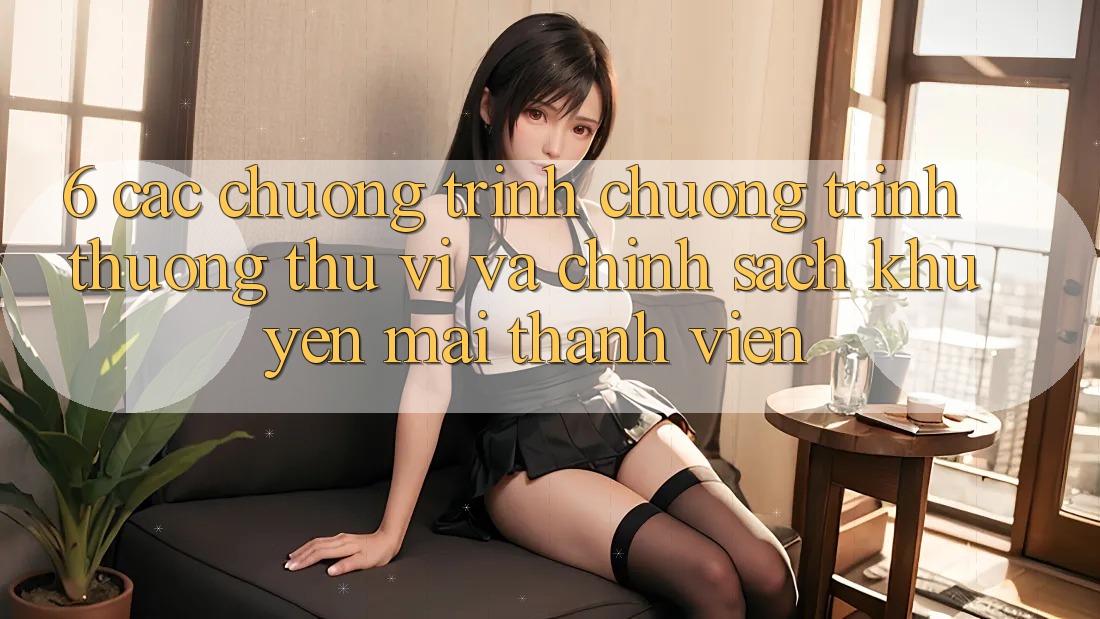6. Các chương trình chương trình thưởng thú vị và chính sách khuyến mãi thành viên