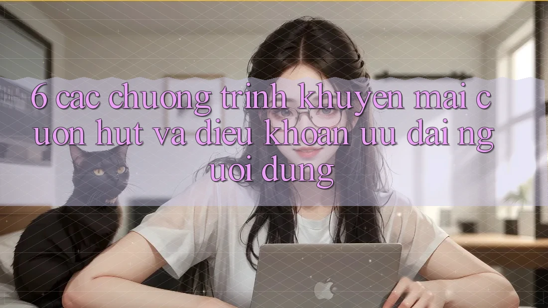 6. Các chương trình khuyến mãi cuốn hút và điều khoản ưu đãi người dùng 6. Các chương trình khuyến mãi cuốn hút và điều khoản ưu đãi người dùng