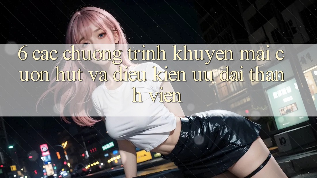 6. Các chương trình khuyến mãi cuốn hút và điều kiện ưu đãi thành viên 6. Các chương trình khuyến mãi cuốn hút và điều kiện ưu đãi thành viên