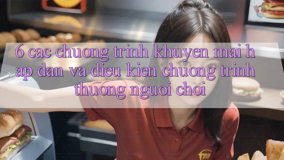 6. Các chương trình khuyến mãi hấp dẫn và điều kiện chương trình thưởng người chơi