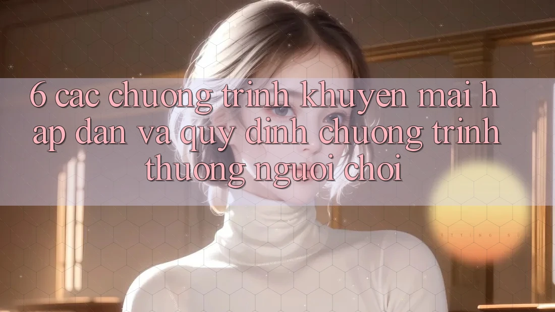 6. Các chương trình khuyến mãi hấp dẫn và quy định chương trình thưởng người chơi