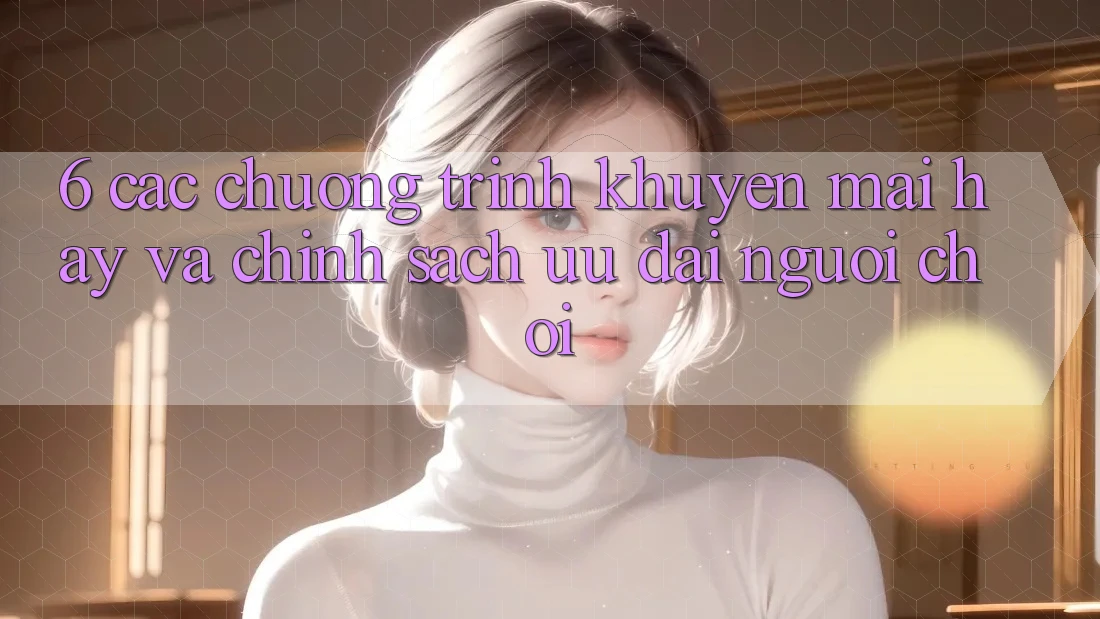 6. Các chương trình khuyến mãi hay và chính sách ưu đãi người chơi 6. Các chương trình khuyến mãi hay và chính sách ưu đãi người chơi