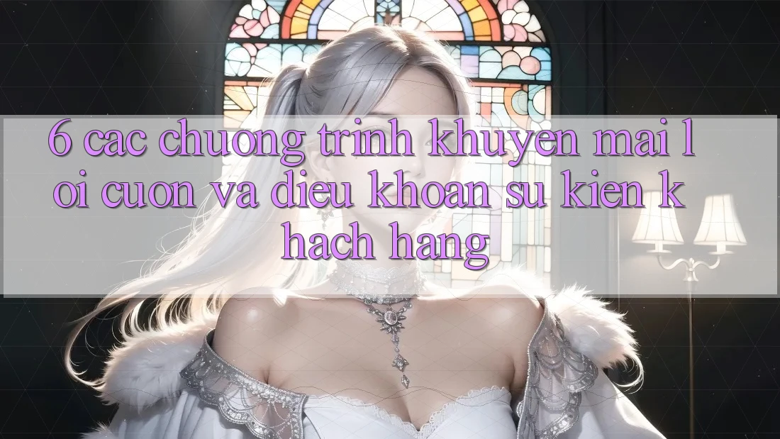 6. Các chương trình khuyến mãi lôi cuốn và điều khoản sự kiện khách hàng 6. Các chương trình khuyến mãi lôi cuốn và điều khoản sự kiện khách hàng