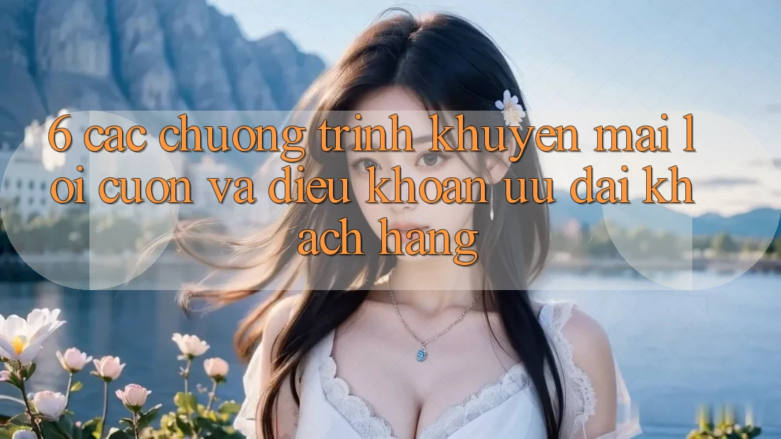 6. Các chương trình khuyến mãi lôi cuốn và điều khoản ưu đãi khách hàng 6. Các chương trình khuyến mãi lôi cuốn và điều khoản ưu đãi khách hàng