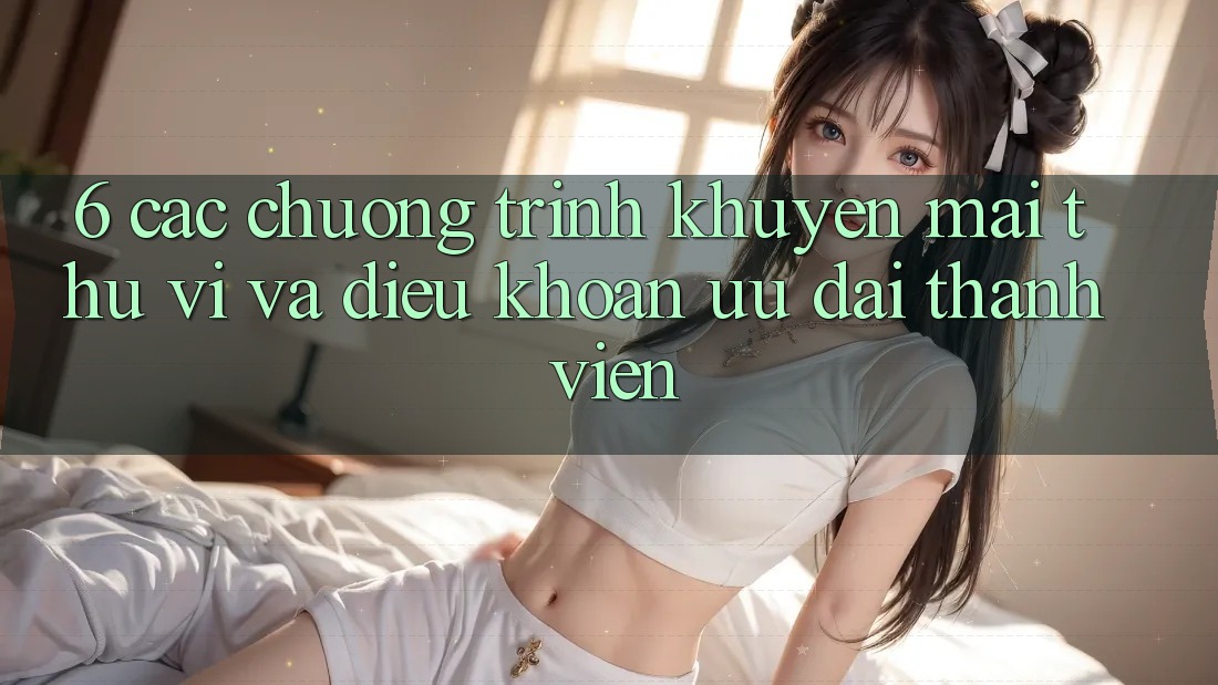 6. Các chương trình khuyến mãi thú vị và điều khoản ưu đãi thành viên 6. Các chương trình khuyến mãi thú vị và điều khoản ưu đãi thành viên