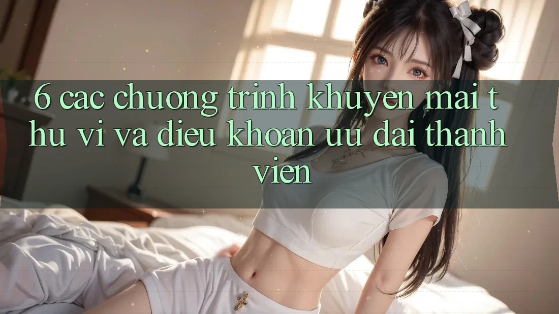 6. Các chương trình khuyến mãi thú vị và điều khoản ưu đãi thành viên 6. Các chương trình khuyến mãi thú vị và điều khoản ưu đãi thành viên
