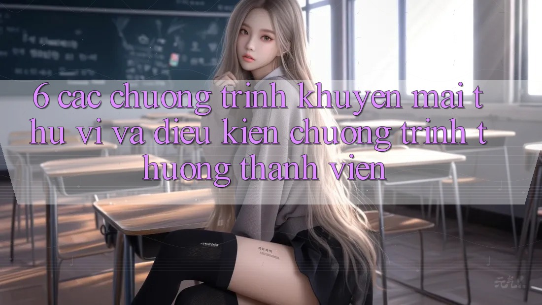 6. Các chương trình khuyến mãi thú vị và điều kiện chương trình thưởng thành viên