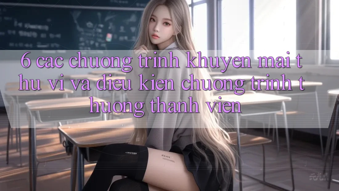 6. Các chương trình khuyến mãi thú vị và điều kiện chương trình thưởng thành viên