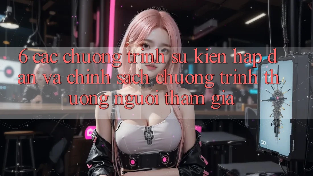 6. Các chương trình sự kiện hấp dẫn và chính sách chương trình thưởng người tham gia