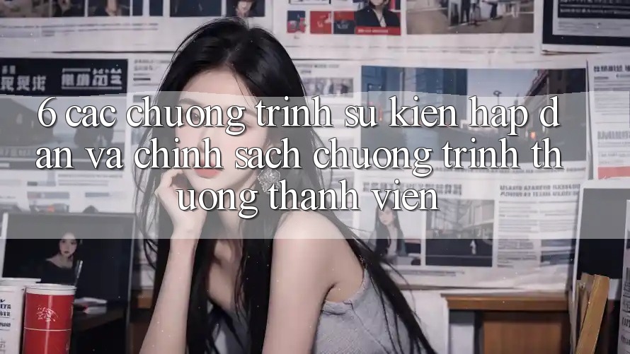6. Các chương trình sự kiện hấp dẫn và chính sách chương trình thưởng thành viên