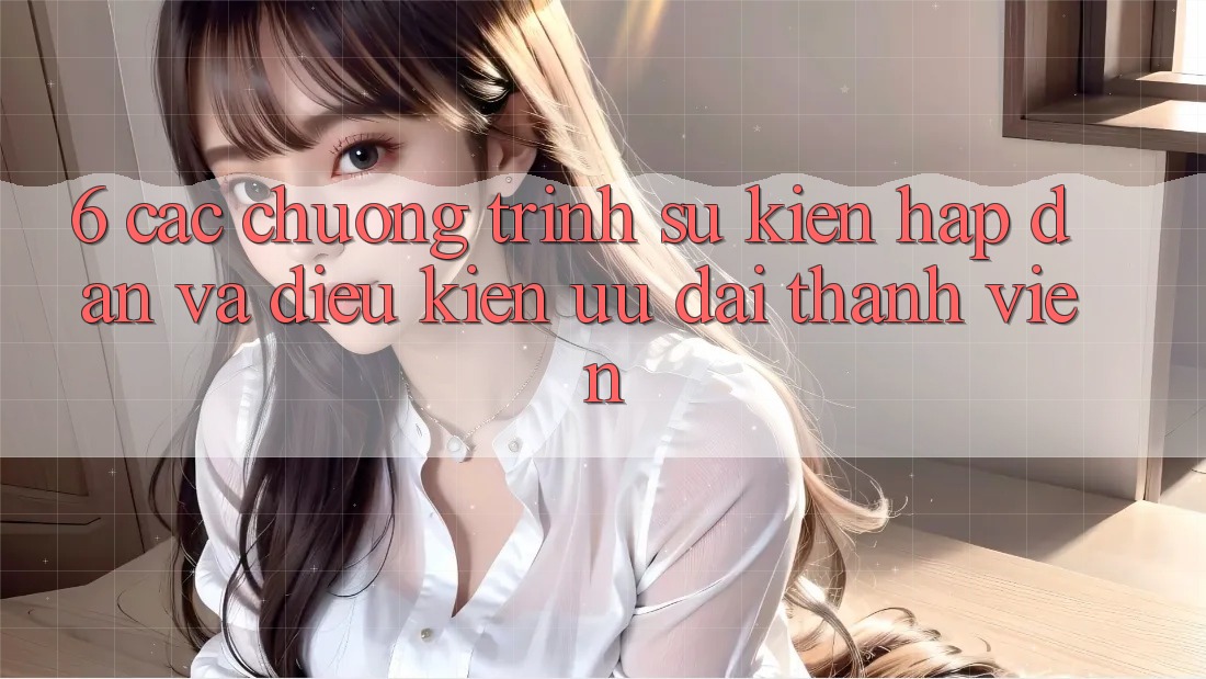 6. Các chương trình sự kiện hấp dẫn và điều kiện ưu đãi thành viên 6. Các chương trình sự kiện hấp dẫn và điều kiện ưu đãi thành viên