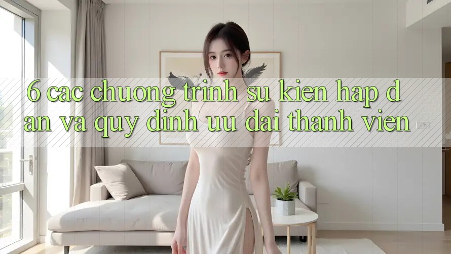6. Các chương trình sự kiện hấp dẫn và quy định ưu đãi thành viên