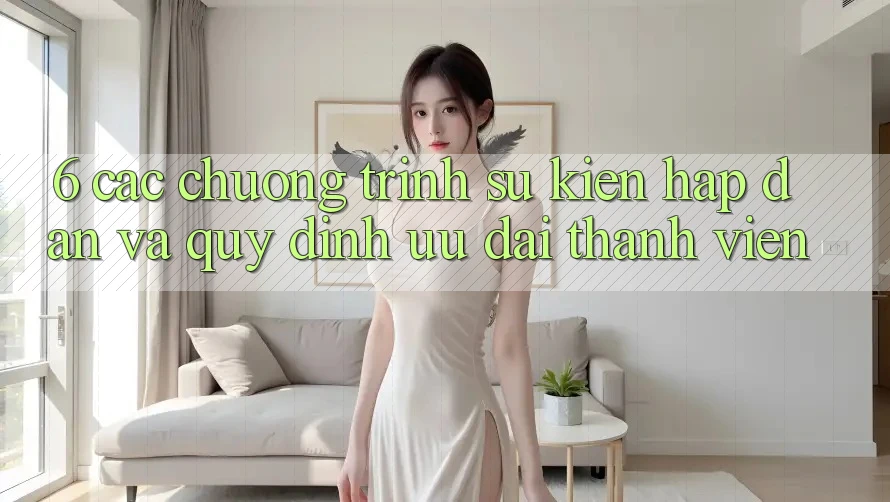6. Các chương trình sự kiện hấp dẫn và quy định ưu đãi thành viên 6. Các chương trình sự kiện hấp dẫn và quy định ưu đãi thành viên