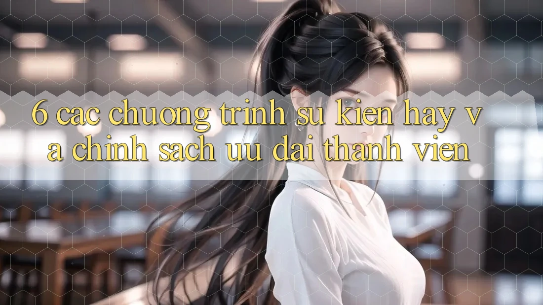 6. Các chương trình sự kiện hay và chính sách ưu đãi thành viên