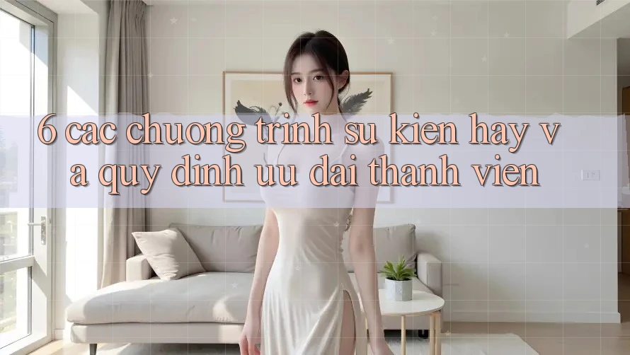 6. Các chương trình sự kiện hay và quy định ưu đãi thành viên