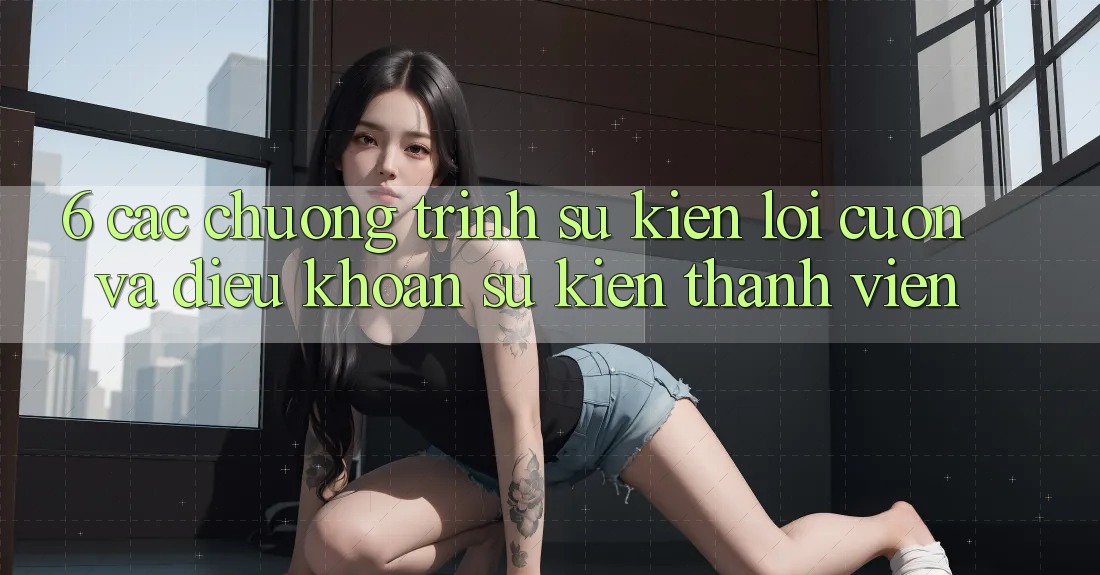 6. Các chương trình sự kiện lôi cuốn và điều khoản sự kiện thành viên