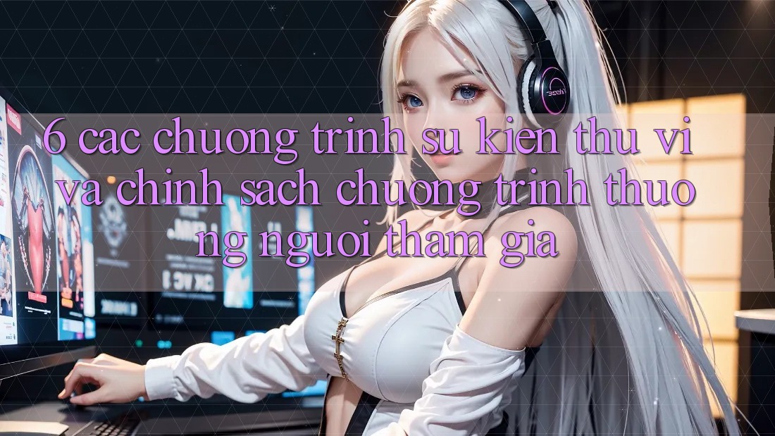 6. Các chương trình sự kiện thú vị và chính sách chương trình thưởng người tham gia