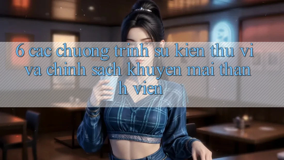 6. Các chương trình sự kiện thú vị và chính sách khuyến mãi thành viên 6. Các chương trình sự kiện thú vị và chính sách khuyến mãi thành viên