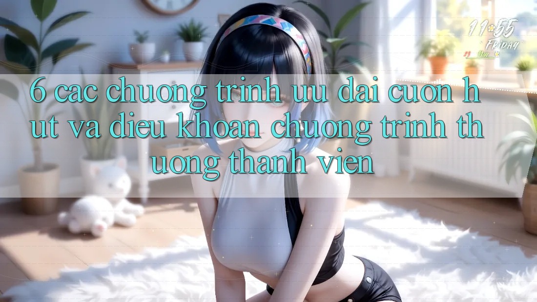 6. Các chương trình ưu đãi cuốn hút và điều khoản chương trình thưởng thành viên
