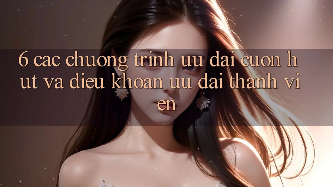 6. Các chương trình ưu đãi cuốn hút và điều khoản ưu đãi thành viên 6. Các chương trình ưu đãi cuốn hút và điều khoản ưu đãi thành viên