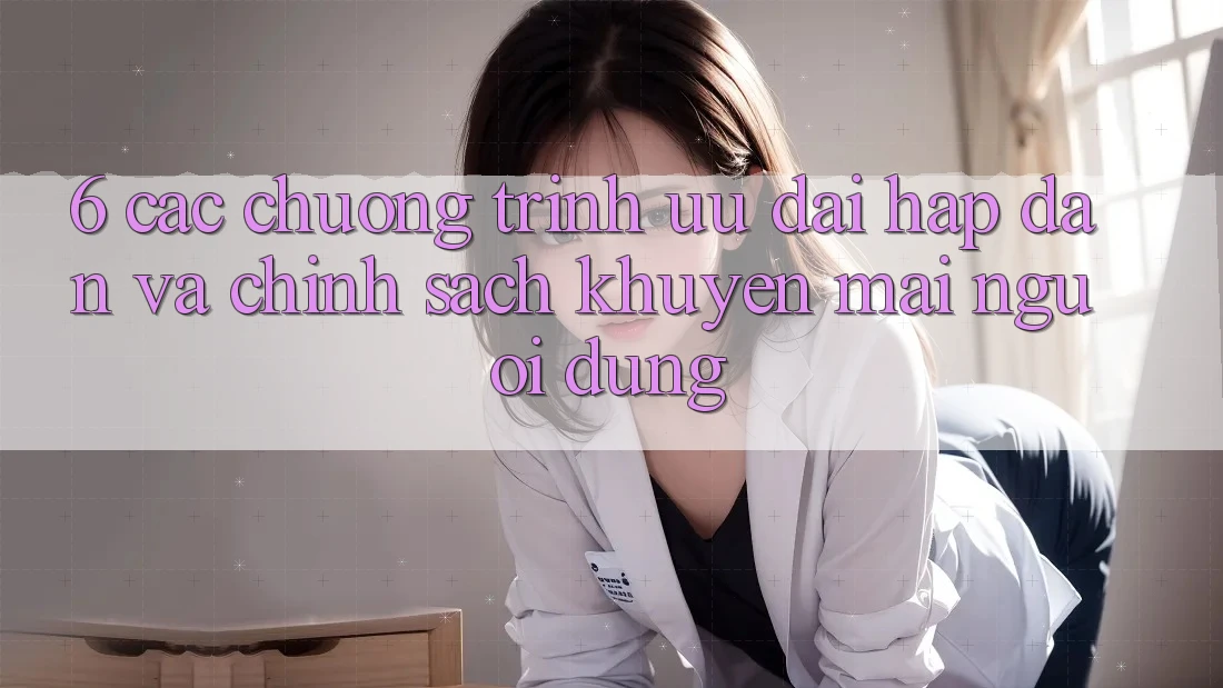 6. Các chương trình ưu đãi hấp dẫn và chính sách khuyến mãi người dùng 6. Các chương trình ưu đãi hấp dẫn và chính sách khuyến mãi người dùng