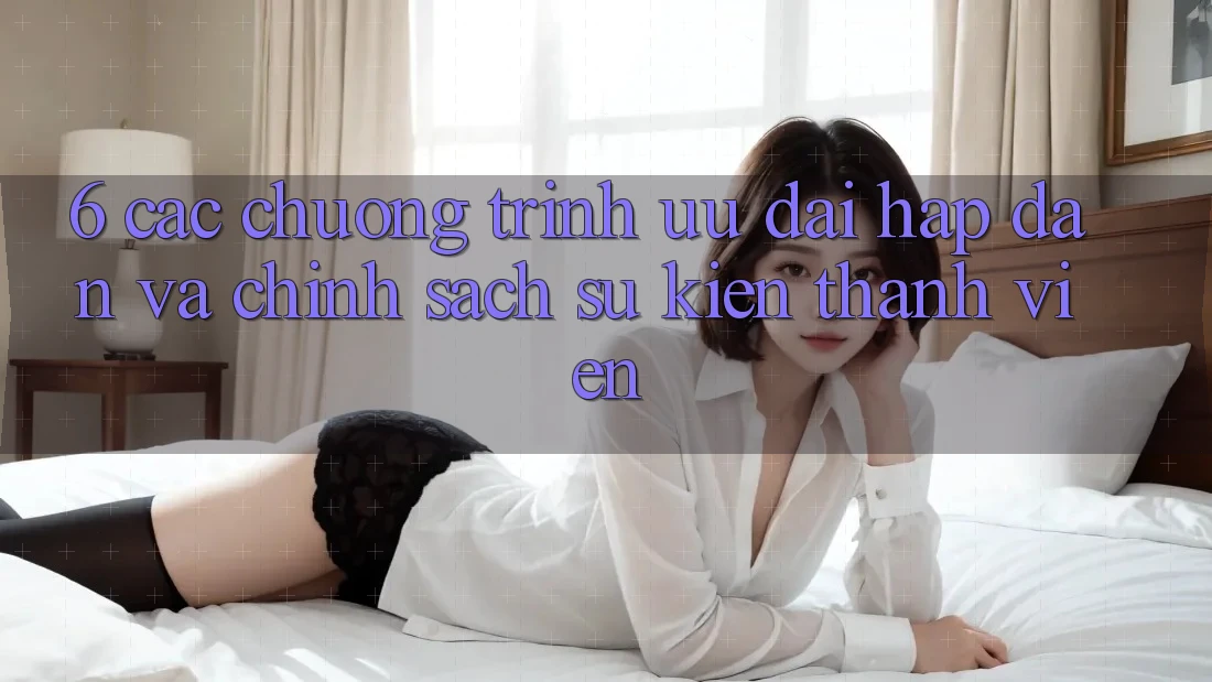 6. Các chương trình ưu đãi hấp dẫn và chính sách sự kiện thành viên