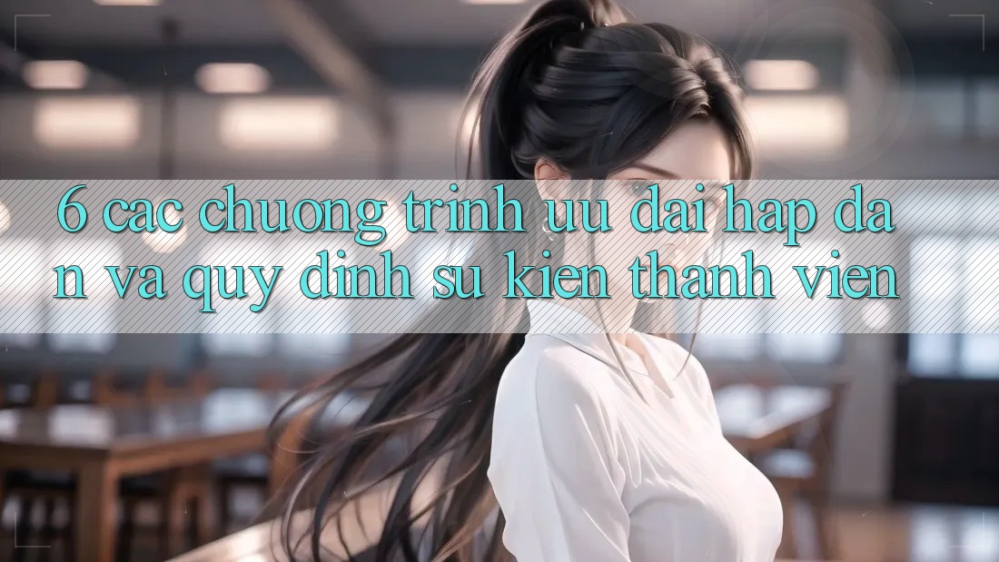 6. Các chương trình ưu đãi hấp dẫn và quy định sự kiện thành viên