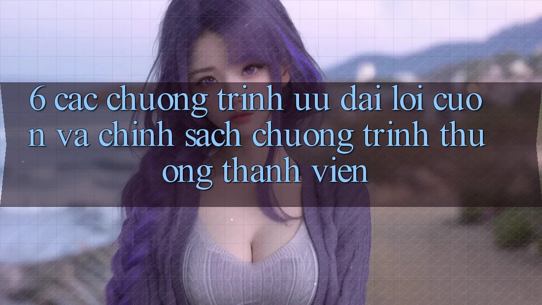 6. Các chương trình ưu đãi lôi cuốn và chính sách chương trình thưởng thành viên