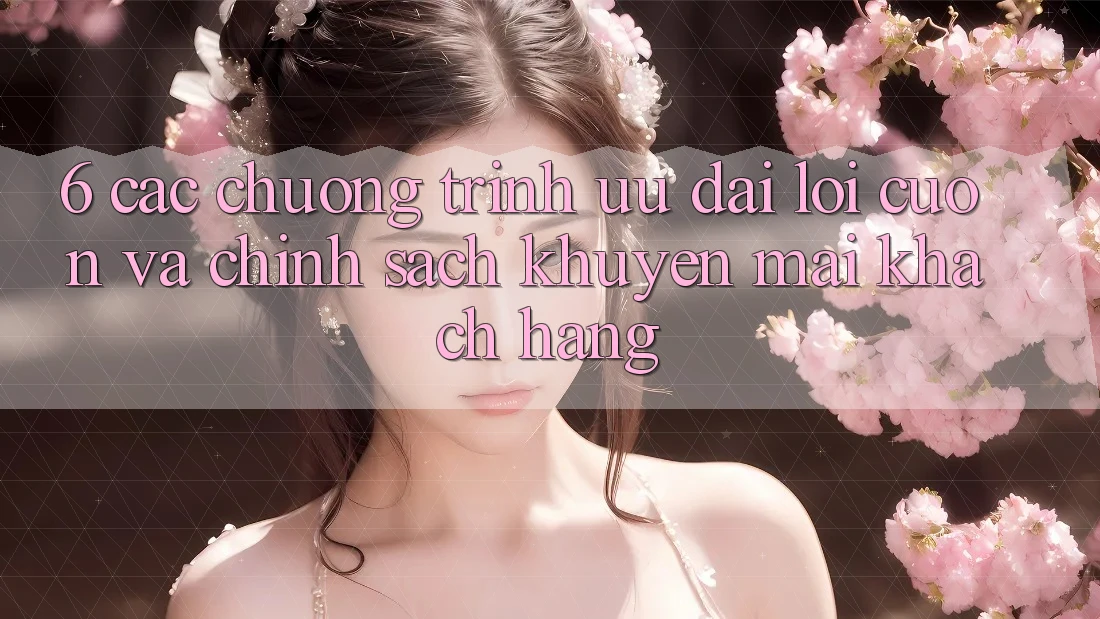6. Các chương trình ưu đãi lôi cuốn và chính sách khuyến mãi khách hàng