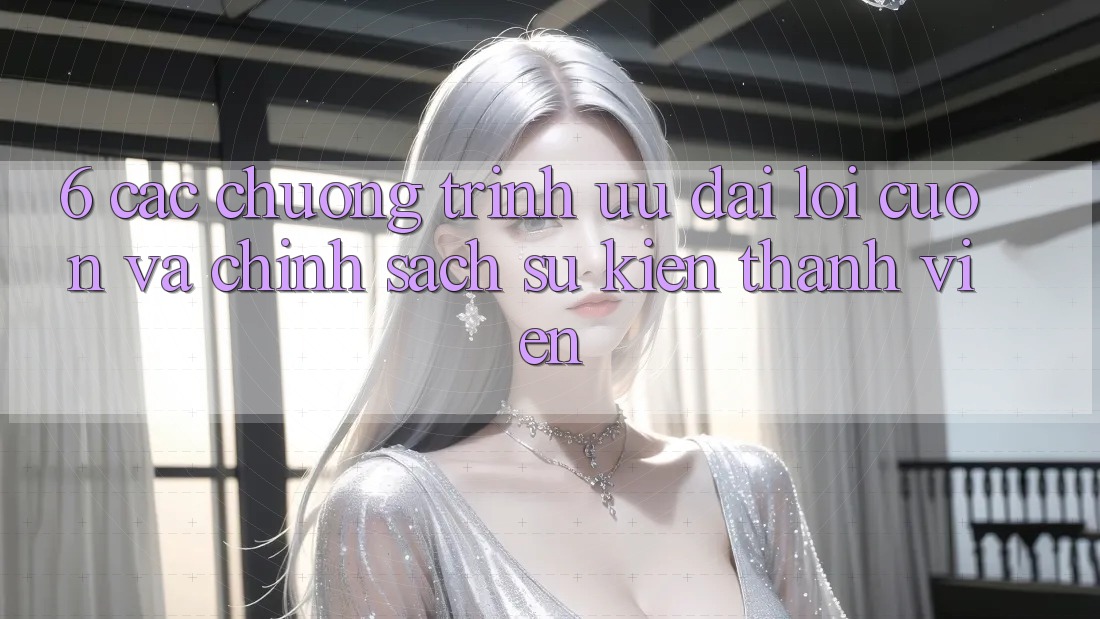 6. Các chương trình ưu đãi lôi cuốn và chính sách sự kiện thành viên