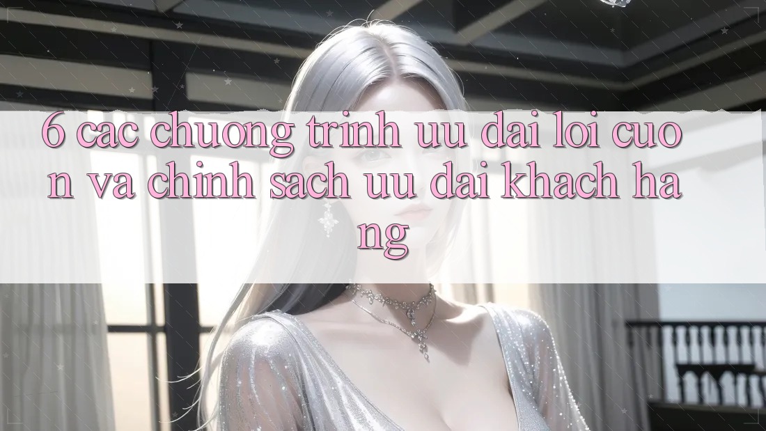 6. Các chương trình ưu đãi lôi cuốn và chính sách ưu đãi khách hàng