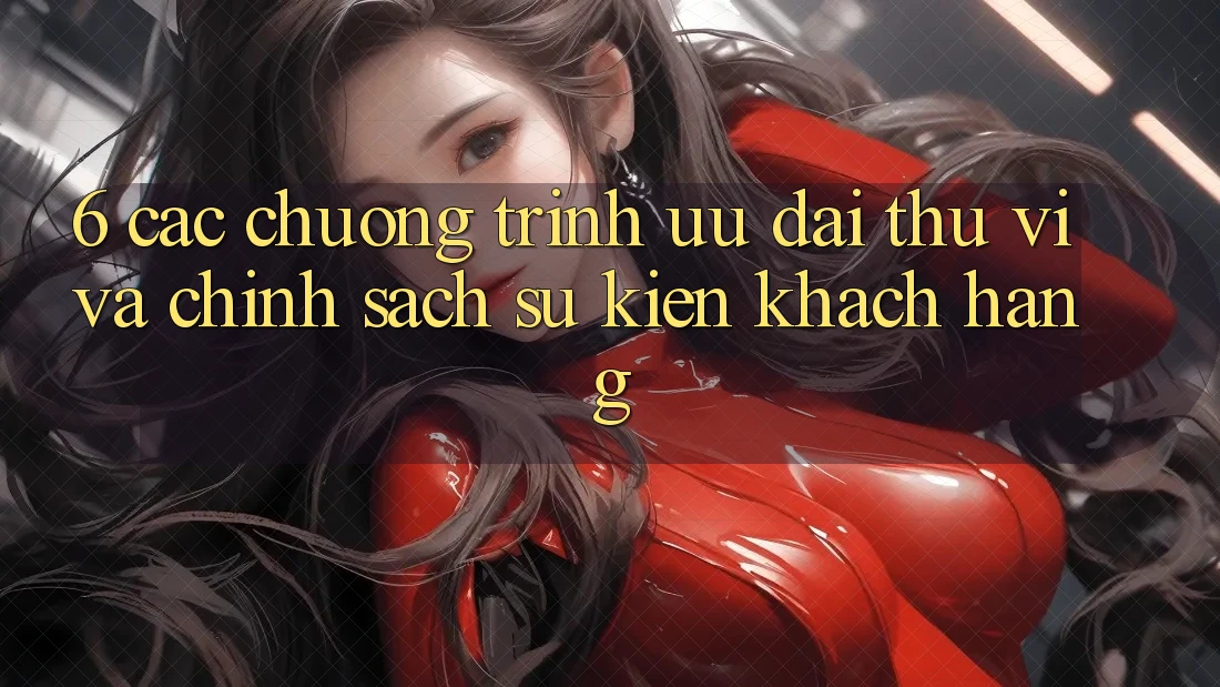 6. Các chương trình ưu đãi thú vị và chính sách sự kiện khách hàng 6. Các chương trình ưu đãi thú vị và chính sách sự kiện khách hàng