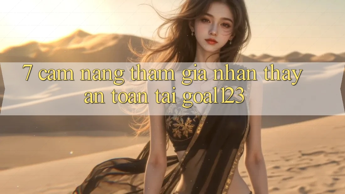 7. Cẩm nang tham gia nhận thấy an toàn tại Goal123 7. Cẩm nang tham gia nhận thấy an toàn tại Goal123