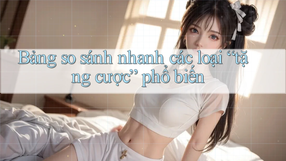 Bảng so sánh nhanh các loại “tặng cược” phổ biến