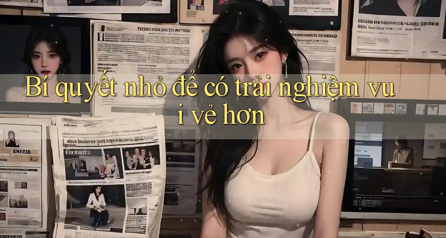 Bí quyết nhỏ để có trải nghiệm vui vẻ hơn