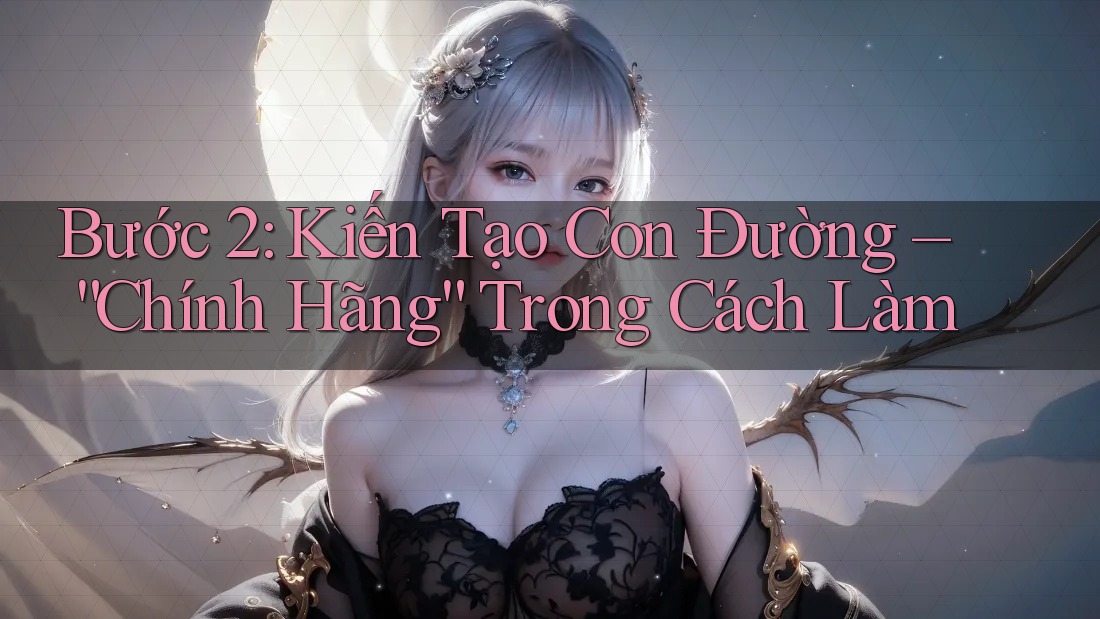 Bước 2: Kiến Tạo Con Đường – “Chính Hãng” Trong Cách Làm