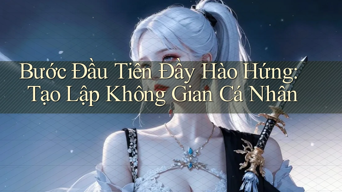 Bước Đầu Tiên Đầy Hào Hứng: Tạo Lập Không Gian Cá Nhân Bước Đầu Tiên Đầy Hào Hứng: Tạo Lập Không Gian Cá Nhân