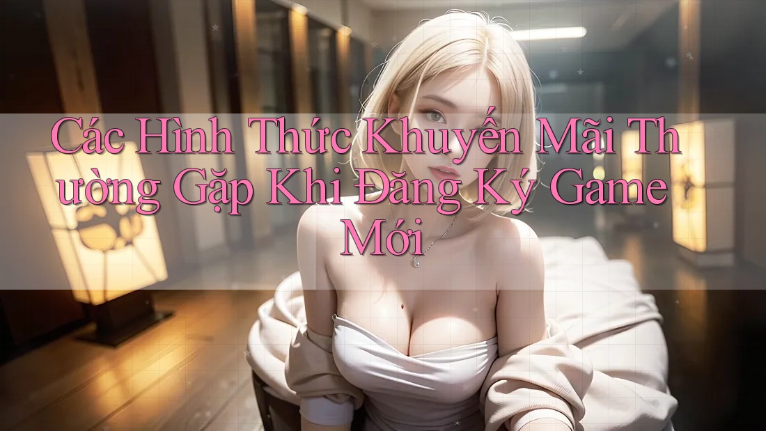 Các Hình Thức Khuyến Mãi Thường Gặp Khi Đăng Ký Game Mới Các Hình Thức Khuyến Mãi Thường Gặp Khi Đăng Ký Game Mới