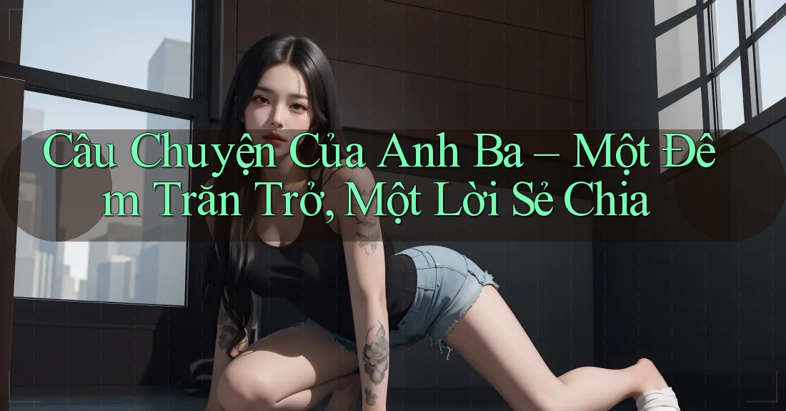 Câu Chuyện Của Anh Ba – Một Đêm Trăn Trở, Một Lời Sẻ Chia Câu Chuyện Của Anh Ba – Một Đêm Trăn Trở, Một Lời Sẻ Chia