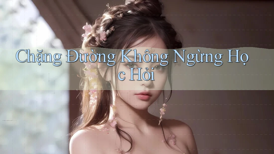 Chặng Đường Không Ngừng Học Hỏi Chặng Đường Không Ngừng Học Hỏi