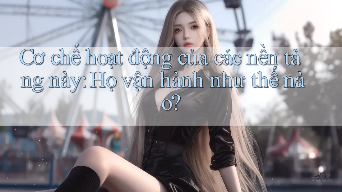 Cơ chế hoạt động của các nền tảng này: Họ vận hành như thế nào?