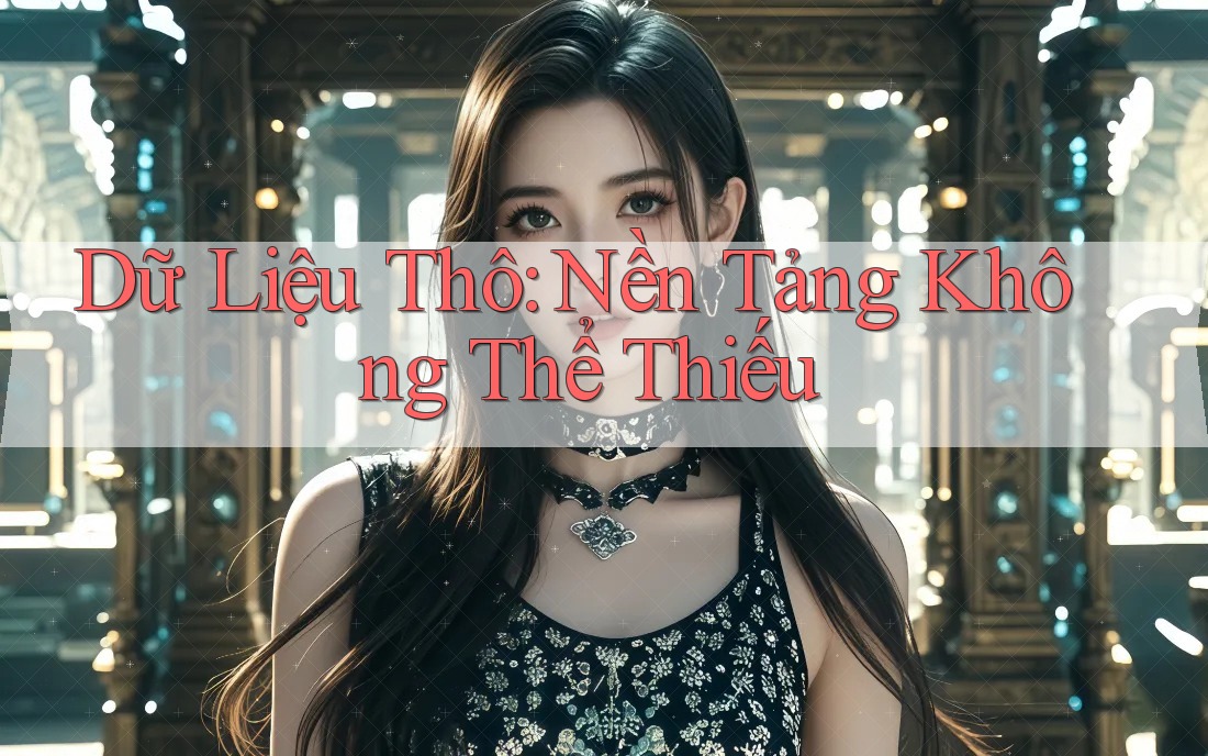 Dữ Liệu Thô: Nền Tảng Không Thể Thiếu Dữ Liệu Thô: Nền Tảng Không Thể Thiếu