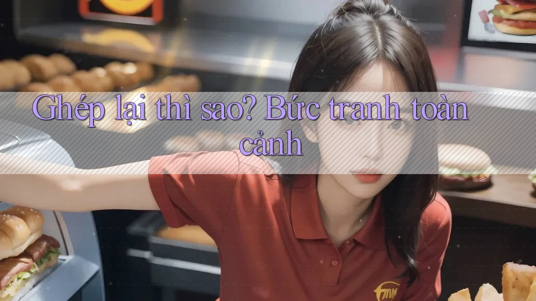 Ghép lại thì sao? Bức tranh toàn cảnh Ghép lại thì sao? Bức tranh toàn cảnh