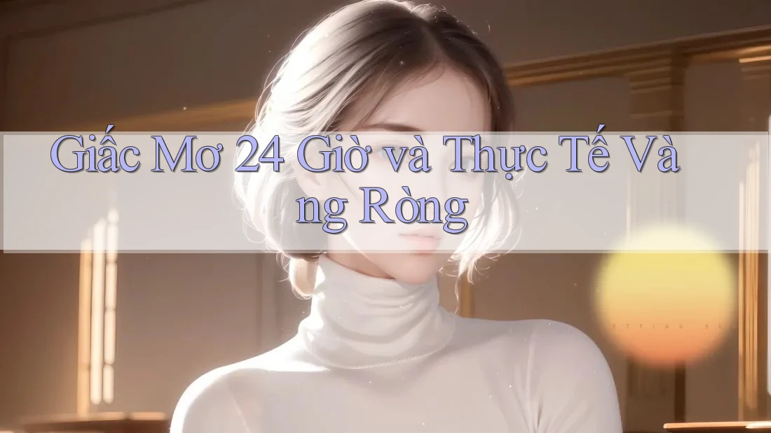 Giấc Mơ 24 Giờ và Thực Tế Vàng Ròng Giấc Mơ 24 Giờ và Thực Tế Vàng Ròng